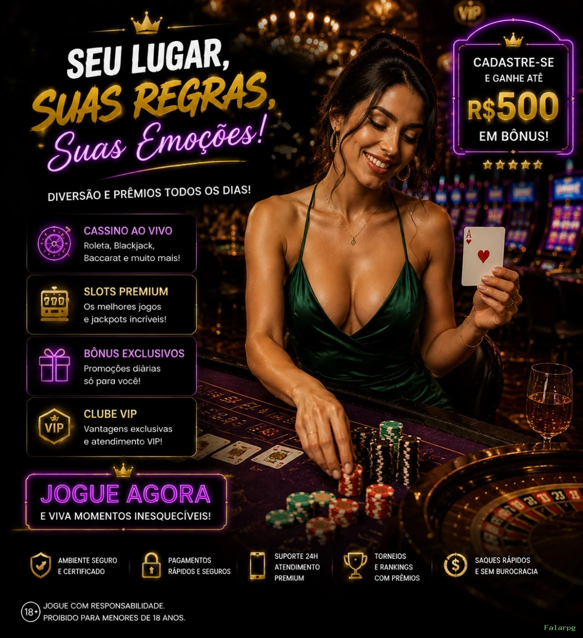 Cadastro Seguro Falarpg